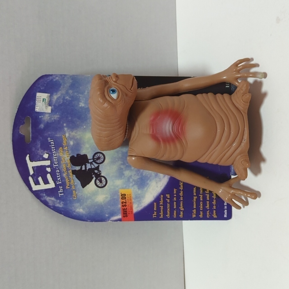 ReSaurus E.T. The Extra Terrestrial Vinyl Action Figure, Retro Vintage 1996 New